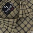 Checks Khakhi Shirt : Business