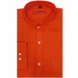 Plain Orange Shirt : Slim