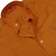 Plain Rust Shirt : Slim