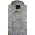 Print Gray Shirt : Party