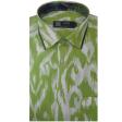 Print Green Shirt : Party
