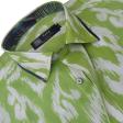 Print Green Shirt : Party