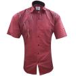 Handpainted Maroon Shirt : Ditto