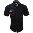 Handpainted Black Shirt : Ditto
