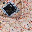 Print Peach Shirt : Party