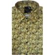 Print Gold Shirt : Party