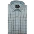 Checks Green Shirt : Business