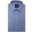 Checks Blue Shirt : Business