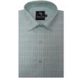 Checks Green Shirt : Business