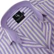 Stripes Mauve Shirt : Business