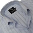 Stripes Blue Shirt : Business