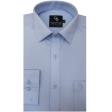 Plain Blue Shirt : Business