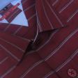 Stripes Maroon Shirt : Slim