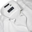 Self Design White Shirt : Business