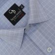 Checks Blue Shirt : Business