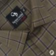 Checks Fawn Shirt : Business