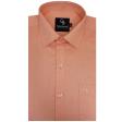 Plain Peach Shirt : Business