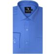 Plain Blue Shirt : Business