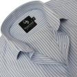 Stripes Blue Shirt : Business