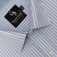 Stripes Blue Shirt : Business