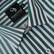 Stripes Light Green Shirt : Business