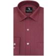 Stripes Rust Shirt : Business