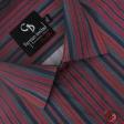 Stripes Peach Shirt : Business