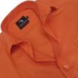 Plain Orange Shirt : Business