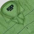 Combination Light Green Shirt : Ditto