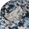 Print Blue Shirt : Party