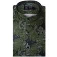 Print Green Shirt : Party