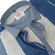 Print Blue Shirt : Ditto