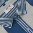 Print Blue Shirt : Ditto
