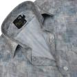 Print Gray Shirt : Party