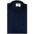 Plain Navy Blue Shirt : Ditto