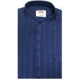 Stripes Navy Blue Shirt : Ditto