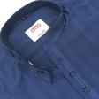 Stripes Navy Blue Shirt : Ditto