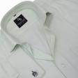 Self Design Light Green Shirt : Business