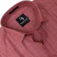 Stripes Peach Shirt : Business