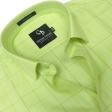 Checks Lemon Shirt : Business