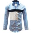 Combination Blue Shirt : Slim