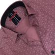 Print Peach Shirt : Slim