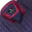 Checks Maroon Shirt : Business