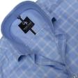 Checks Blue Shirt : Business