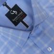 Checks Blue Shirt : Business