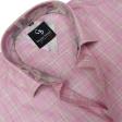 Checks Peach Shirt : Business