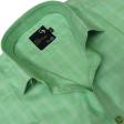 Checks Green Shirt : Business