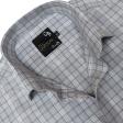 Checks Gray Shirt : Business