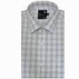 Checks Blue Shirt : Business