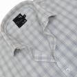 Checks Blue Shirt : Business